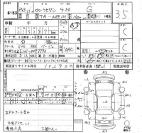 Toyota COROLLA лот № 6153 оценка 3.5  с аукциона в Японии 6