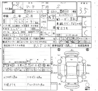 Nissan MARCH лот № 1134 оценка 3.5  с аукциона в Японии 4