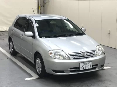 Toyota ALLEX  с аукциона в Японии