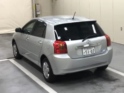 Toyota ALLEX  с аукциона в Японии