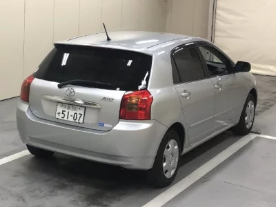 Toyota ALLEX  с аукциона в Японии