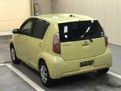 Toyota PASSO  с аукциона в Японии