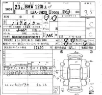 BMW 1-Series лот № 5639 оценка 3.5  с аукциона в Японии 4