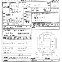 Mazda BONGO VAN лот № 4641 оценка 3.5  с аукциона в Японии 8