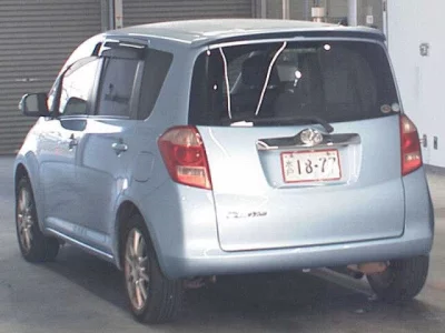 Toyota RACTIS  с аукциона в Японии