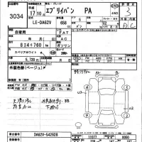 Suzuki EVERY лот № 3034 оценка 3  с аукциона в Японии 4