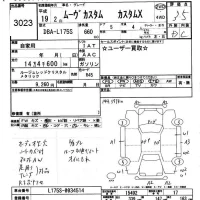 Daihatsu MOVE лот № 3023 оценка 3.5  с аукциона в Японии 4