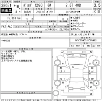 Volvo XC90 лот № 38051 оценка 3.5  с аукциона в Японии 11