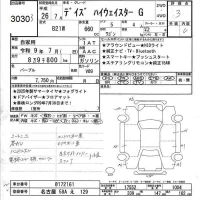 Nissan DAYZ лот № 3030 оценка 3  с аукциона в Японии 7