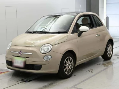 Fiat 500  с аукциона в Японии