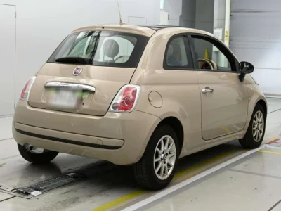 Fiat 500  с аукциона в Японии