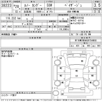Renault KANGOO лот № 38223 оценка 3.5  с аукциона в Японии 11