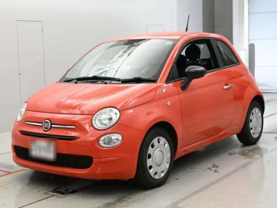 Fiat 500  с аукциона в Японии