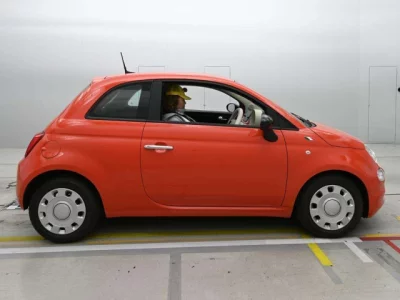 Fiat 500  с аукциона в Японии