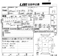 Volkswagen Polo лот № 7040 оценка 3.5  с аукциона в Японии 5