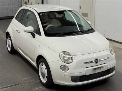 Fiat 500  с аукциона в Японии