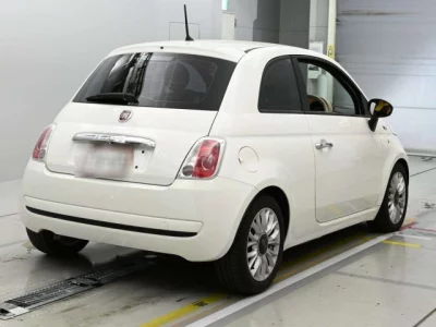 Fiat 500  с аукциона в Японии