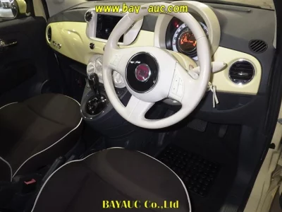 Fiat 500C  с аукциона в Японии