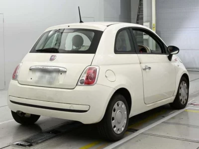Fiat 500  с аукциона в Японии
