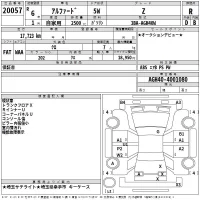 Toyota ALPHARD лот № 20057 оценка R  с аукциона в Японии 2