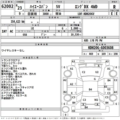 Toyota HIACE VAN  с аукциона в Японии