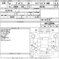 Honda VEZEL лот № 138 оценка 3.5  с аукциона в Японии 2