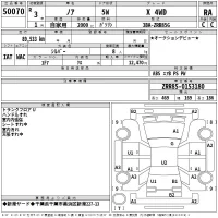 Toyota NOAH лот № 50070 оценка RA  с аукциона в Японии 2