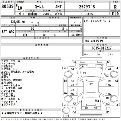 Nissan LAUREL  с аукциона в Японии