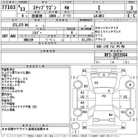 Honda STEP WAGON лот № 77103 оценка 3  с аукциона в Японии 2