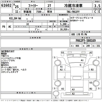 Mitsubishi FUSO FIGHTER  с аукциона в Японии
