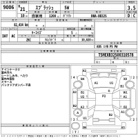 Suzuki SPLASH лот № 9006 оценка 3.5  с аукциона в Японии 2
