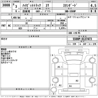Daihatsu HIJET TRUCK лот № 3008 оценка 4.5  с аукциона в Японии 2