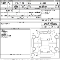 Subaru PLEO PLUS лот № 3003 оценка 4  с аукциона в Японии 2