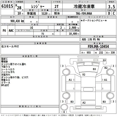 Hino RANGER  с аукциона в Японии