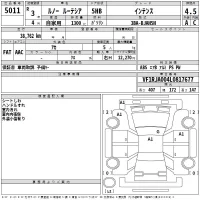 Renault LUTECIA лот № 5011 оценка 4.5  с аукциона в Японии 2