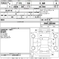Toyota Prius лот № 72022 оценка 4  с аукциона в Японии 2