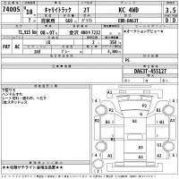 Suzuki CARRY TRUCK лот № 74005 оценка 3.5  с аукциона в Японии 2