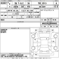 Volkswagen T-ROC лот № 81007 оценка 4  с аукциона в Японии 2