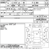 Toyota PIXIS JOY лот № 83003 оценка 3.5  с аукциона в Японии 2