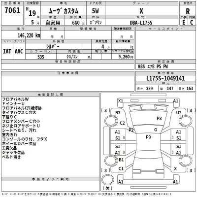 Daihatsu MOVE  с аукциона в Японии