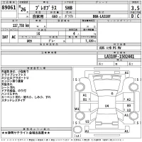Subaru PLEO PLUS лот № 89061 оценка 3.5  с аукциона в Японии 2