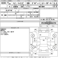 Renault TWINGO лот № 4193 оценка 3.5  с аукциона в Японии 2