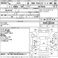 Toyota HARRIER лот № 50102 оценка RA  с аукциона в Японии 2