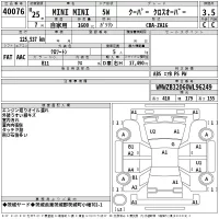 BMW MINI лот № 40076 оценка 3.5  с аукциона в Японии 2