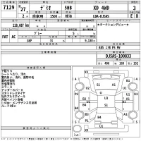 Mazda DEMIO лот № 7129 оценка 3  с аукциона в Японии 2