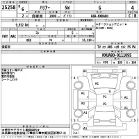 Toyota HARRIER лот № 25258 оценка 4  с аукциона в Японии 2