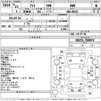 Suzuki ALTO лот № 7059 оценка R  с аукциона в Японии 2