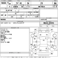 Suzuki WAGON R лот № 9044 оценка RA  с аукциона в Японии 2