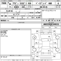 Audi S3 лот № 7008 оценка 4  с аукциона в Японии 2