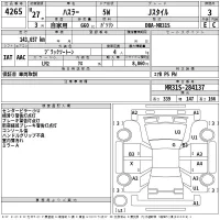 Suzuki HUSTLER лот № 4265 оценка 3  с аукциона в Японии 2